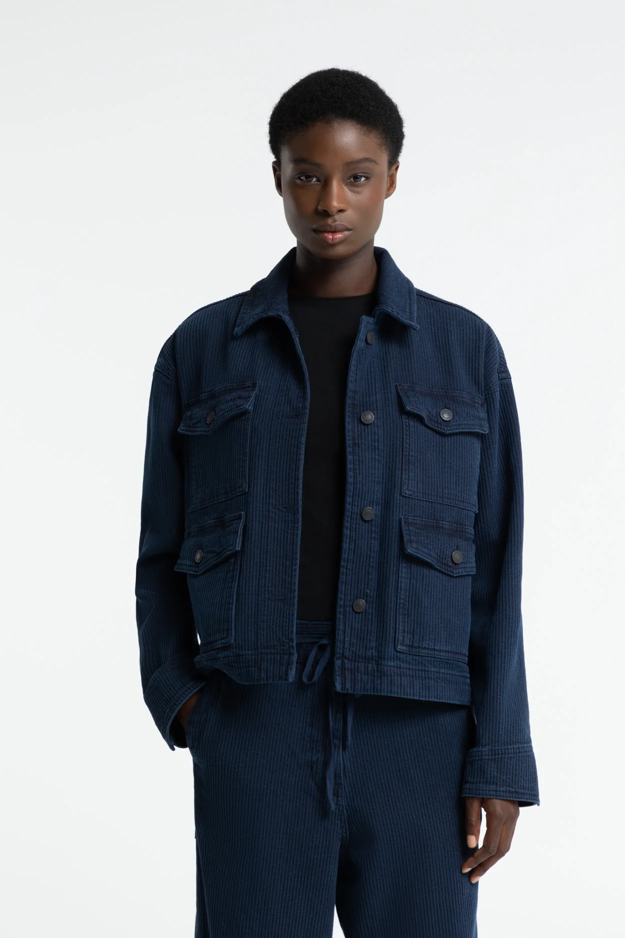 MEISHO | MID INDIGO CORD - Image 3